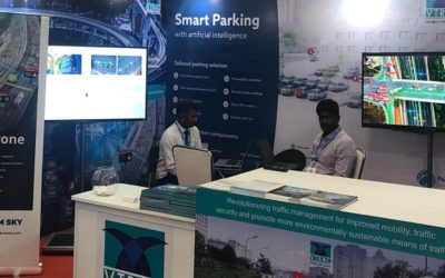 Živá ukázka ParkingDetection na expu Smart City India 2019