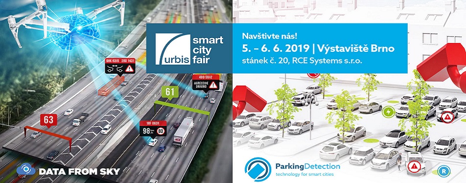 ParkingDetection na veletrhu URBIS Smart City Fair 2019
